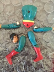 Vintage 1979 MEGO Superman magnetic Italy Release Only Rare Marvel Super Heros