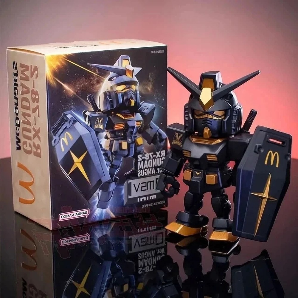 2023 McDonald’s Genuine RX-78-2 QMSV Mini Gundam Ver. Angus Color Model-Gift Box