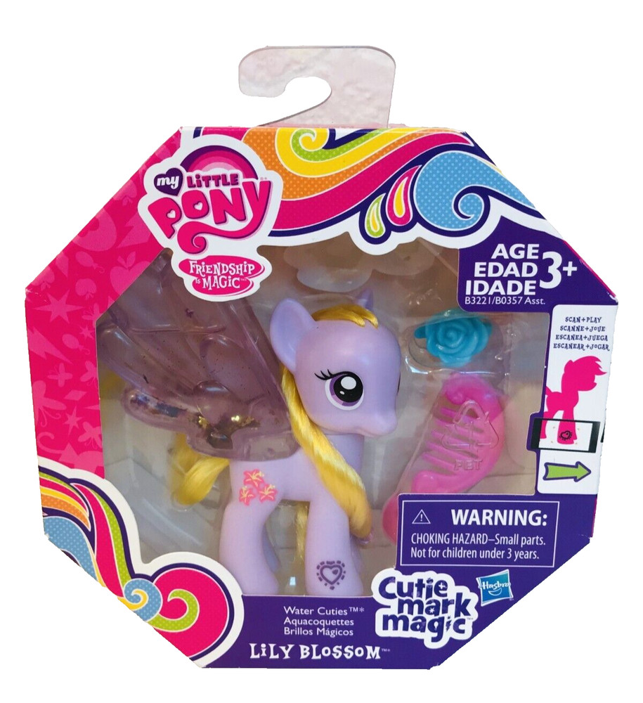 My Little Pony Water Cuties LILY BLOSSOM G4 Friendship is Magic – NEW, MIP