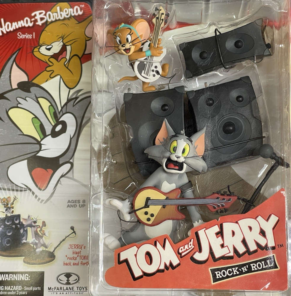 Tom & Jerry 2006 Rock & Roll guitar speaker system set McFarlane