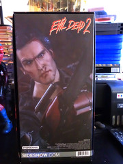 sideshow sixth scale exclusive Ash Williams EVIL DEAD 2 CIB very good condition