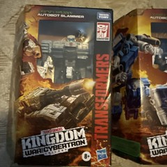 Transformers Kingdom War for Cybertron Slammer And Pipes Lot