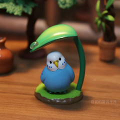 Rainy Day Animals and Birds Hiding under Leaves Figurines Blind Box Toys Chirps