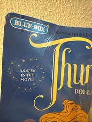 Vintage 1993 Blue Box THUMBELINA Collector Doll NEW Fully Poseable Don Bluth