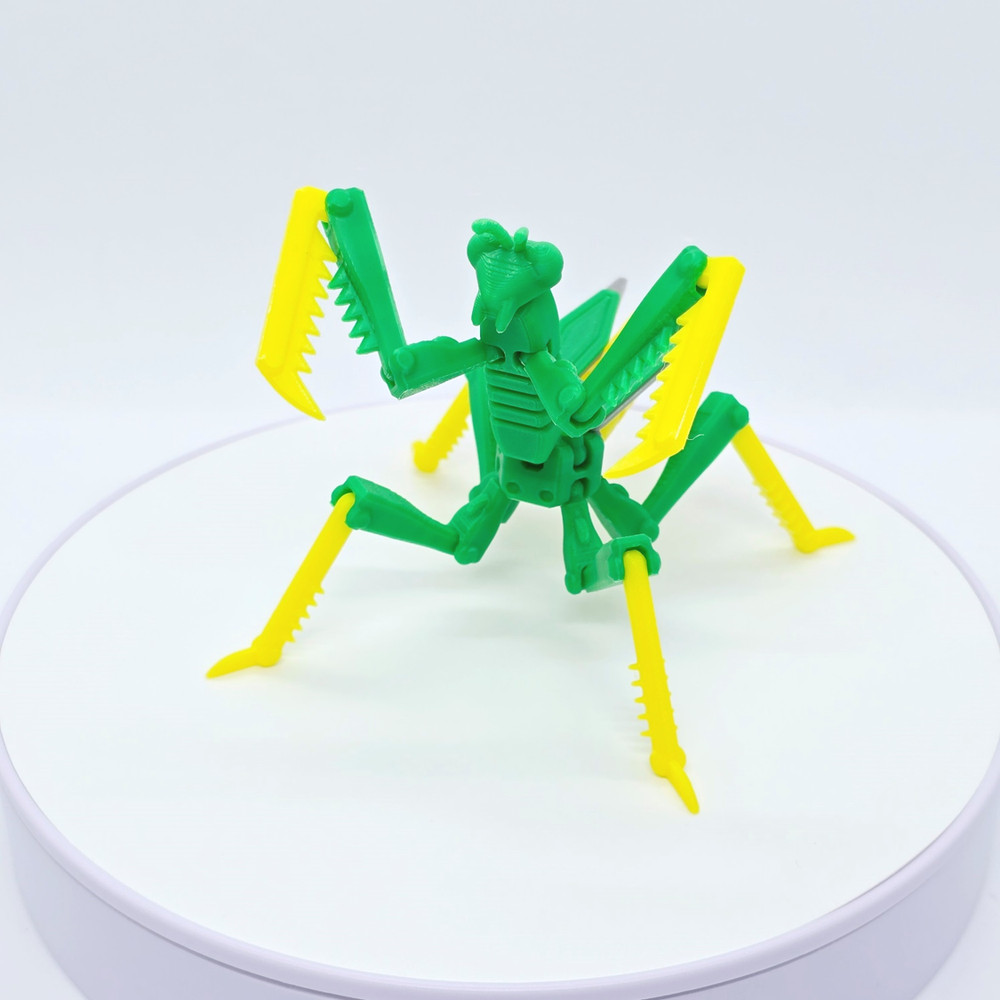 Zentis | Robot Mech Action Figure | 3D Printed Articulated Animal Toy