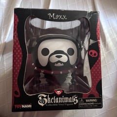 New Skelanimals Collectible Vinyl Figure Maxx the Bulldog Toynami 2009