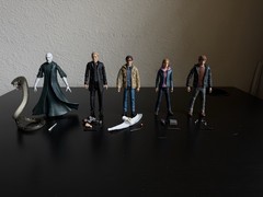 Harry Potter & The Deathly Hallows Action Figure Lot Tomy & Mcfarlane Hogtail