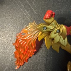 Power Rangers Mystic Force Red Ranger To Fury Dragon Loose Figure Bandai 2006