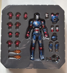 Iron Patriot 1/12 Marvel Iron Man 3 Play Imaginative Super Alloy Die-Cast