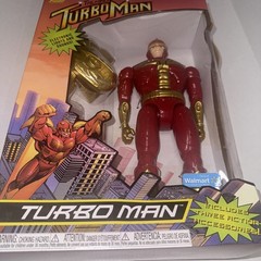 Funko 80-618 Talking Turbo Man Jingle All The Way Action Figure(see Pictures)