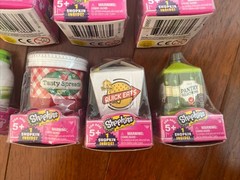 Lot Of 9 2017 Shopkins Collector’s Edition Mini Pack/ Tasty Bakes, Icy Delight