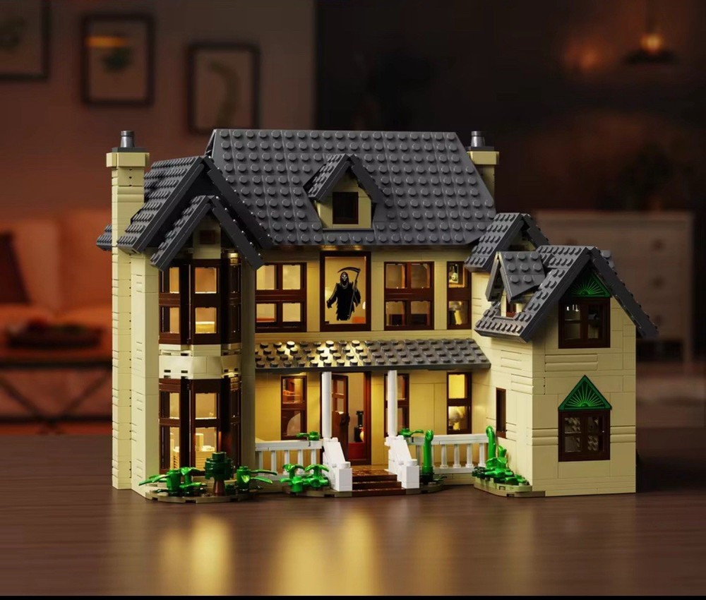 Scream Ghostface House House Building Blocks Set with LED Light FREE SHIPPING