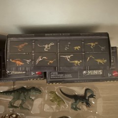JURASSIC WORLD DOMINION MINIS COMPLETE SET OF 14 OPENED **NEW**