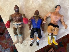 VTG 1983 Mr. T Rocky III Action Figure Original Gloves Shorts Rare Clubber Lang