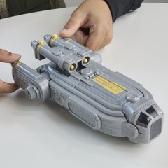 Actionverse Grogu & Anzellans Action Figures, 8-Inch Starship, Toys