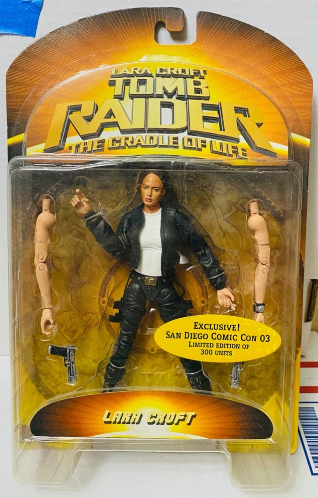 SOTA Toys Lara Croft Tomb Raider: Cradle of Life 2003 SDCC LE 300 RARE!