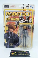 Robotech Macross Field Commander Roy Fokker Action Figure Toynami Harmony Gold