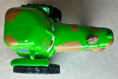 Disney Pixar Cars Green & Brown Tractor Cow Diecast Vehicle FC 1:55 Scale