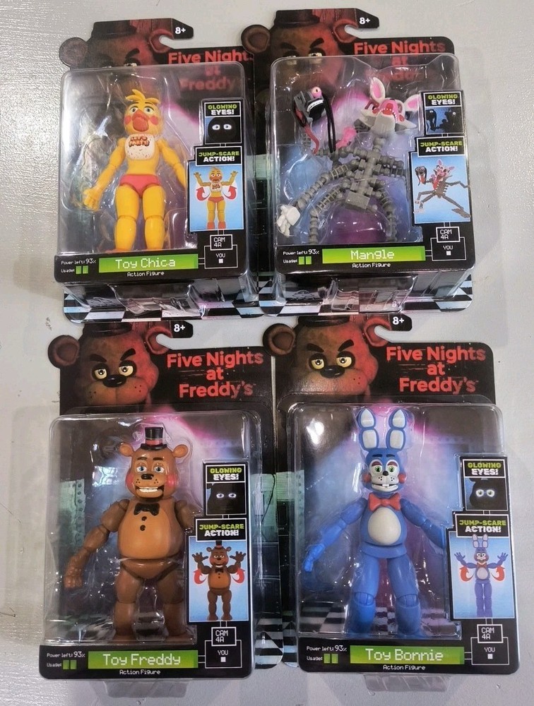 Jazwares Five Nights at Freddys Full Set Articulated Figures | FNAF | 2025 | New