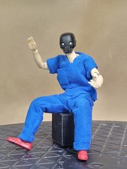 1:12 Scale Stylized Pyscho Droid Nurse Custom Figure