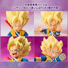 SHF Dragon Ball Super Saiyan Son Goku Mini Daima S.H.Figuarts Figure Bandai