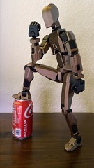 GIANT Dummy 13 COPPER BROWN Posable Action Figure Articulated Mannequin – 41 cm