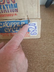 IRWIN ACTION TRANSPORTATION CHOPPER CYCLE IN ORIGINAL CATALOG BOX ORDER