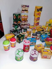 Shopkins 90 Piece Lot Mini Brands & 37 Piece Furniture Moose Enterprise