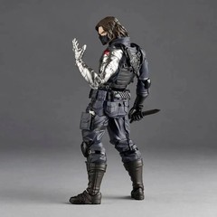 Hot Kaiyodo Winter Soldier Revoltech Amazing Yamaguchi Bucky Barnes Figure
