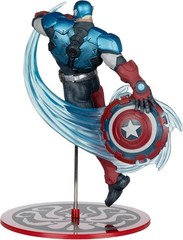 Marvel Rivals Collection 1/10 Actionfigur Captain America 20 cm