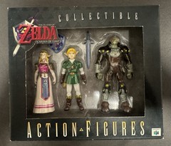 Legend of Zelda Ocarina of Time Limited Collectible Action Figures 3-pack (N64)