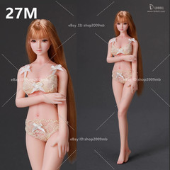 LDDOLL 1/6 Female Seamless Flexible Body Steel Bone Finger Bone For 12″ Figure
