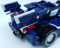 Metal Cardbot S FLASHVECTOR Race Car Transformer Robot Toy