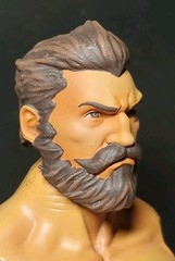 HEAD ONLY Mythic Legion Four Horsemen Custom Painted Skin Matching Gladiator
