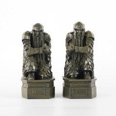 Hobbit The Lonely Mountain EREBOR Lord of The Rings Dwarf Bookends 1 Pair New