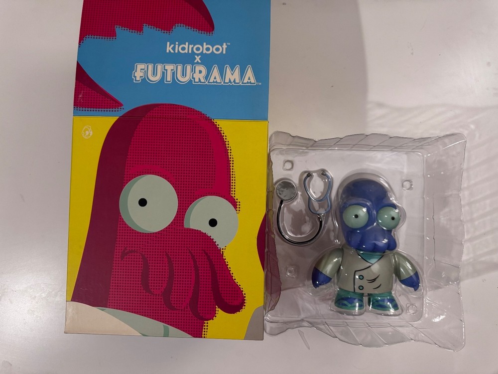 KIDROBOT X FUTURAMA BLUE Dr ZOIDBERG 6″ (15CM) – 2013 SDCC – Limited Edition