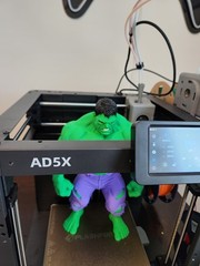 Large 14″ Tall Hulk 3d Printed Fan Art