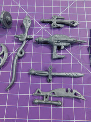 Vintage Imperial Dragons Knights And Daggers Lot Of 9 Silver Weapons (x9)