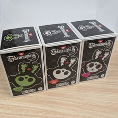SEALED Skelanimals Marcy COMPLETE Set 3 Figures Glow in the Dark Day of the Dead
