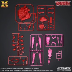 X-Plus Model Kit 200212 1:8 Glow in the Dark Vampirella Jose Gonzalez Figure