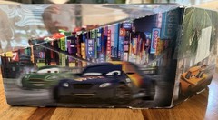 Disney Store Cars Mega Deluxe World Of Racing Die Cast Car Set Hudson Hornet New