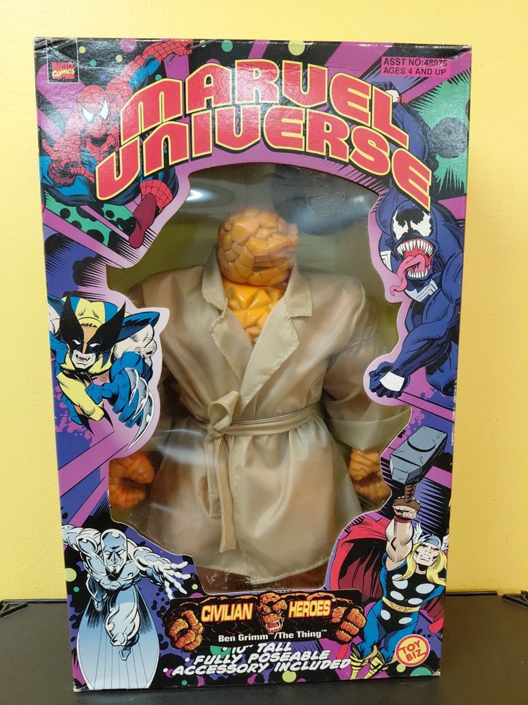 Marvel Universe Ben Grimm The Thing Action Figure 10″ Toy Biz