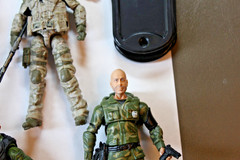 GI Joe ULTIMATE Retaliation ROC ROADBLOCK FLINT DUKE Customs lot 1:18 SOLD AS IS
