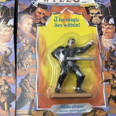 New Lot of 5, 1988 Willow Figures-Willow, All new on card