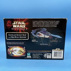 1999 Star Wars Episode I Gungan Scout Sub with Obi-Wan Kenobi The Phantom Menace