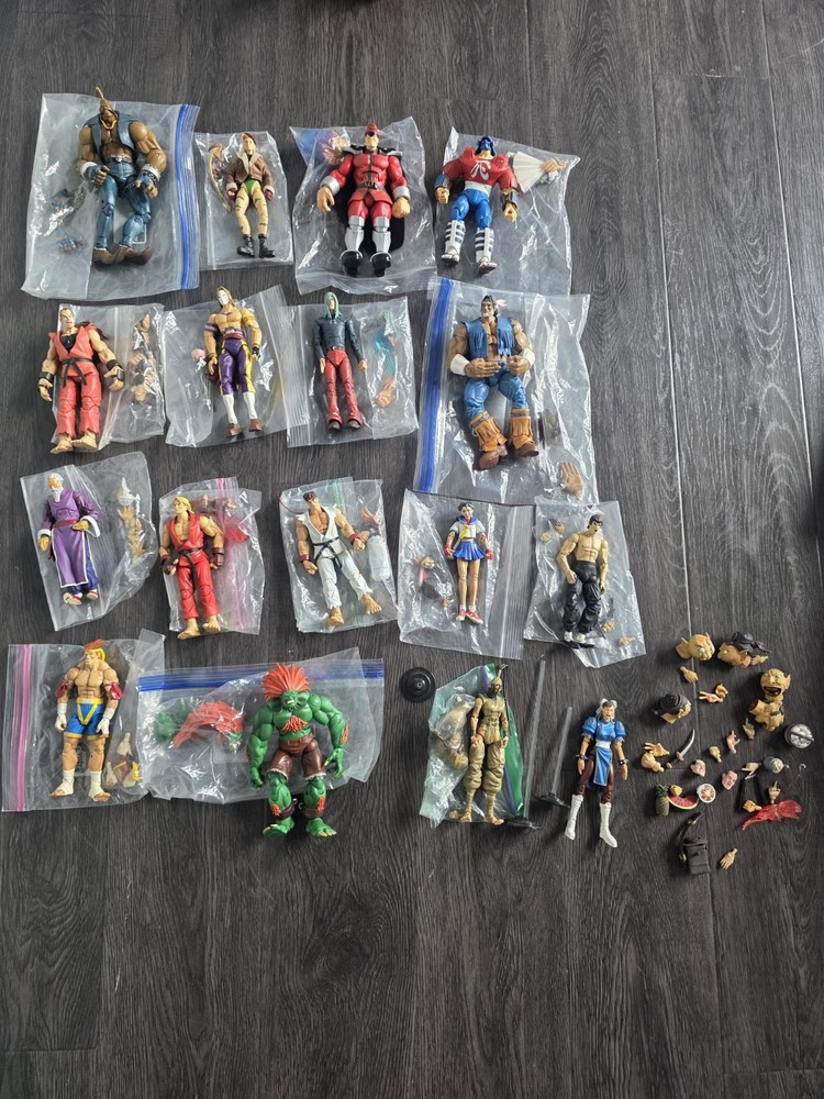 Street Fighter Sota Complete Collection Lot Of Non Variants Figures And Access
