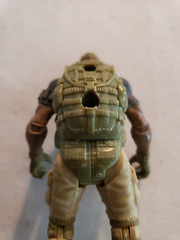 Military Soldier Action Figure Vintage Jointed No Markings
