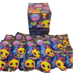 LITTLEST PET SHOP BLACK LIGHT EXCLUSIVE UNRELEASED SERIES 1 BLIND BOX [17 PACKS]