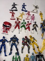 Huge Enormous Lot Bandai Power Rangers Action Figures 1990’s 2000’s Movie Loose