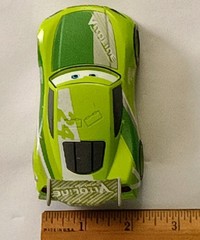 Disney Pixar Chase Racelott VITOLINE #24 Pull Back & Go Car Diecast 1:43. 48